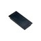 Magnet, m. Kratzschutz, HxB 23x50mm, schwarz, Haftkraft 1kg