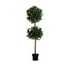 Kunstpflanze Lorbeerbaum,H 1650mm,Polyester/Holz,Topf Kunststoff schwarz