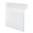 Sichttasche,DIN A5,quer,HxB 155x210mm,zum Klemmen,Hartplastik,transparent