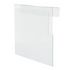 Sichttasche,DIN A4,quer,HxB 210x300mm,zum Klemmen,Hartplastik,transparent