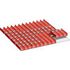 Mulden-Set,48 Mulden/60 Muldenwände,f. Front H 50mm,BxT 612x612mm,rot