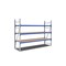 Weitspannregal,Grundfeld,HxBxT 2000x2820x800mm,Fachl. 500kg,3xHolzboden