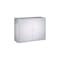 Wandschrank,HxBxT 600x800x300mm,Doppel-Flügeltür,RAL7035,Front RAL7035