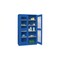 Großraum-Flügeltürenschrank,HxBxT 1950x1200x600mm,RAL7035,Front RAL7035
