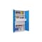 Systemschrank,HxBxT 1950x1040x630mm,3xStahlboden,RAL7035,Front RAL5012