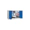 Großraum-Falttürenschrank, HxBxT 1000x1500x500mm, RAL7035, Front RAL5010