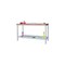 Werkbank, HxBxT 900x1500x700mm, Multiplexplatte, Gestell/Korpus RAL7035