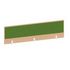 Thekenblende,f. Schreibtisch,Anbau hinten,B 1600mm,NH-Ahorn,BN7048-grün