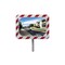 Verkehrsspiegel,rechteckig,HxB 500x680mm,max. Sichtweite 9m,Sichtfeld 90°