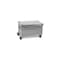 Alu-Transportkiste, HxLxB 340x685x490mm, 93l, Wände geschlossen m. Sicken