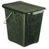 Abfallbehälter, 7l, HxBxT 252x208x260mm, Korpus Biokunststoff grün