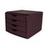 Schubladenbox, 4xDIN A4, HxBxT 215x265x332mm, Kunststoff (recycelt)