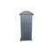 Paketkasten, Stahl, mattanthrazit, HxBxT 1100x410x265mm