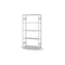 ESD-Regal, Grundfeld, HxBxT 2000x1060x435mm, Fachl. 145kg, 5xStahlboden