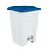 Contitop, Abfallbehälter mit Pedal 45L weiß/blau