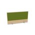 Aufsatz-Paneel,f. Schreibtisch,Anbau hinten,B 1000mm,NH-Ahorn,BN7048-grün