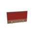 Aufsatz-Paneel,f. Schreibtisch,Anbau hinten,B 1000mm,NT-Cherry,BN4011-rot