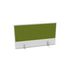 Aufsatz-Paneel,f. Schreibtisch,Anbau hinten,B 1000mm,BI-weiss,BN7048-grün