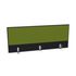 Aufsatz-Paneel, f. Schreibtisch, Anbau hinten, CC-schwarz, BN7048-grün