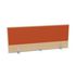 Aufsatz-Paneel, f. Schreibtisch, Anbau hinten, NH-Ahorn, BN3012-orange