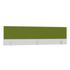 Aufsatz-Paneel,f. Schreibtisch,Anbau hinten,B 2000mm,BI-weiss,BN7048-grün