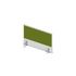 Aufsatz-Paneel, f. Schreibtisch, Anbau seitlich, BI-weiss, BN7048-grün
