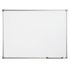 Whiteboard, HxB 600x900mm, emailliert, magnethaftend, Stahl, Ablageschale
