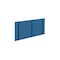 Lochplatte, Platten HxB 450x1000mm, RAL5010