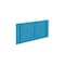 Lochplatte, Platten HxB 450x1000mm, RAL5012