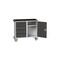 Montagetisch,HxBxT 965x1050x550mm,Stahlplatte,Ausstattung: 5 Schubladen