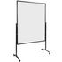 Whiteboard,H 2260mm,Tafel HxB 1500x1200mm,lackiert,magnethaftend,Stahl