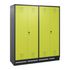 Garderobenschrank,HxBxT 1800x1590x500mm,Korpus RAL7021,Front RDS1108060