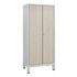 Garderobenschrank,HxBxT 1850x810x500mm,Korpus RAL7035,Front Sen-Esche