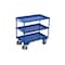 Tischwagen, Tragl. 400kg, 3 Etage(n), Ladefl. LxB 995x695mm, Blechetage