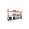 Palettenregal, Grund+Anbau, HxBxT 3360x5700x1100mm, je Feld 2xTraversen