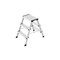 Klapptritt, 2x3 Stufe(n), Podest H 600mm, HxBxT 600x445x640mm, Alu