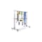Garderobe f. Anschlagmittel, HxBxT 1934x1890x900mm, 12 Doppelhaken