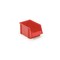 Sichtlagerkasten, HxBxT 156x186x300mm, 5l, PP, rot
