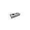 Aushebesicherung, f. Mobilzaun, HxB 40x105mm, Stahl feuerverzinkt