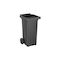 Mülltonne,ohne Deckel,120l,HxBxT 900x480x558mm,Korpus HDPE schwarzgrau