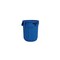 Universalcontainer, 75l, HxØ 580x495mm, Korpus PE blau