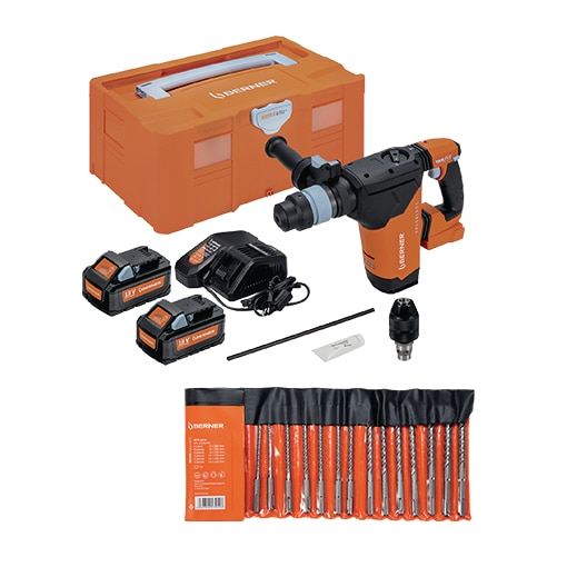 BIG DEAL Martello perforatore & Set di punte