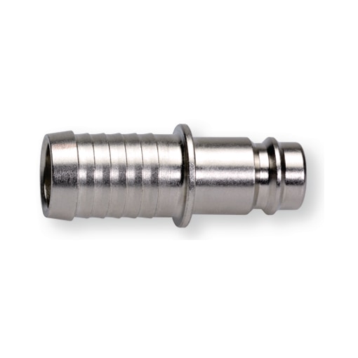 Embout mâle, type 410 avec queue cannelée,  13 mm, acier