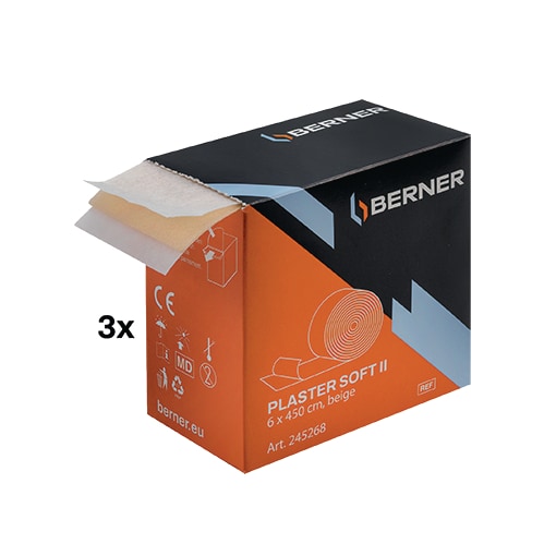 3er-Pack Pflaster Soft