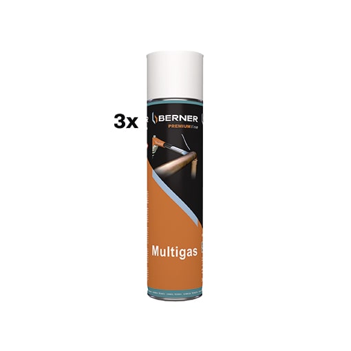 3er-Pack Multigas