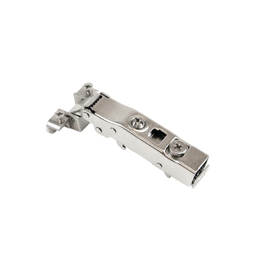 Bisagra recta X91 para perfiles de aluminio, Atornillar, Titanio, Acero y