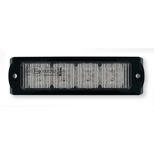 Lampă LED frontală cu bliț X4 12/24 V galben