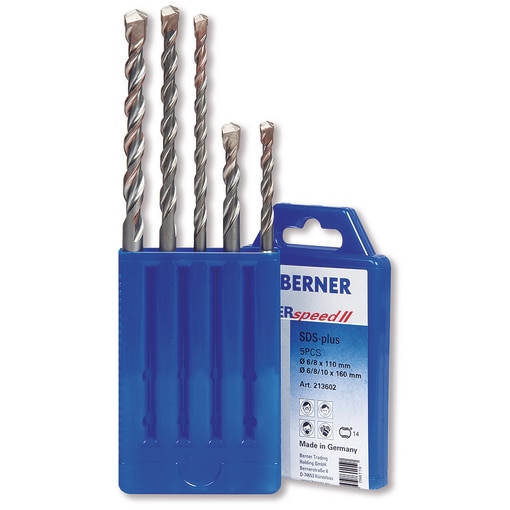 Assortiment de 5 forets  II SDS-plus