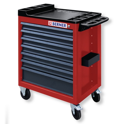 Carrello Evolution Top ROSSO 7 cassetti 