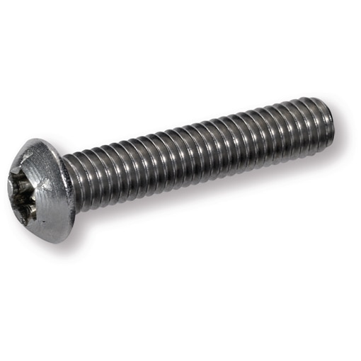 Vis à tête cylindrique bombée équivalent ISO 7380 Torx M 5 x 20 A2